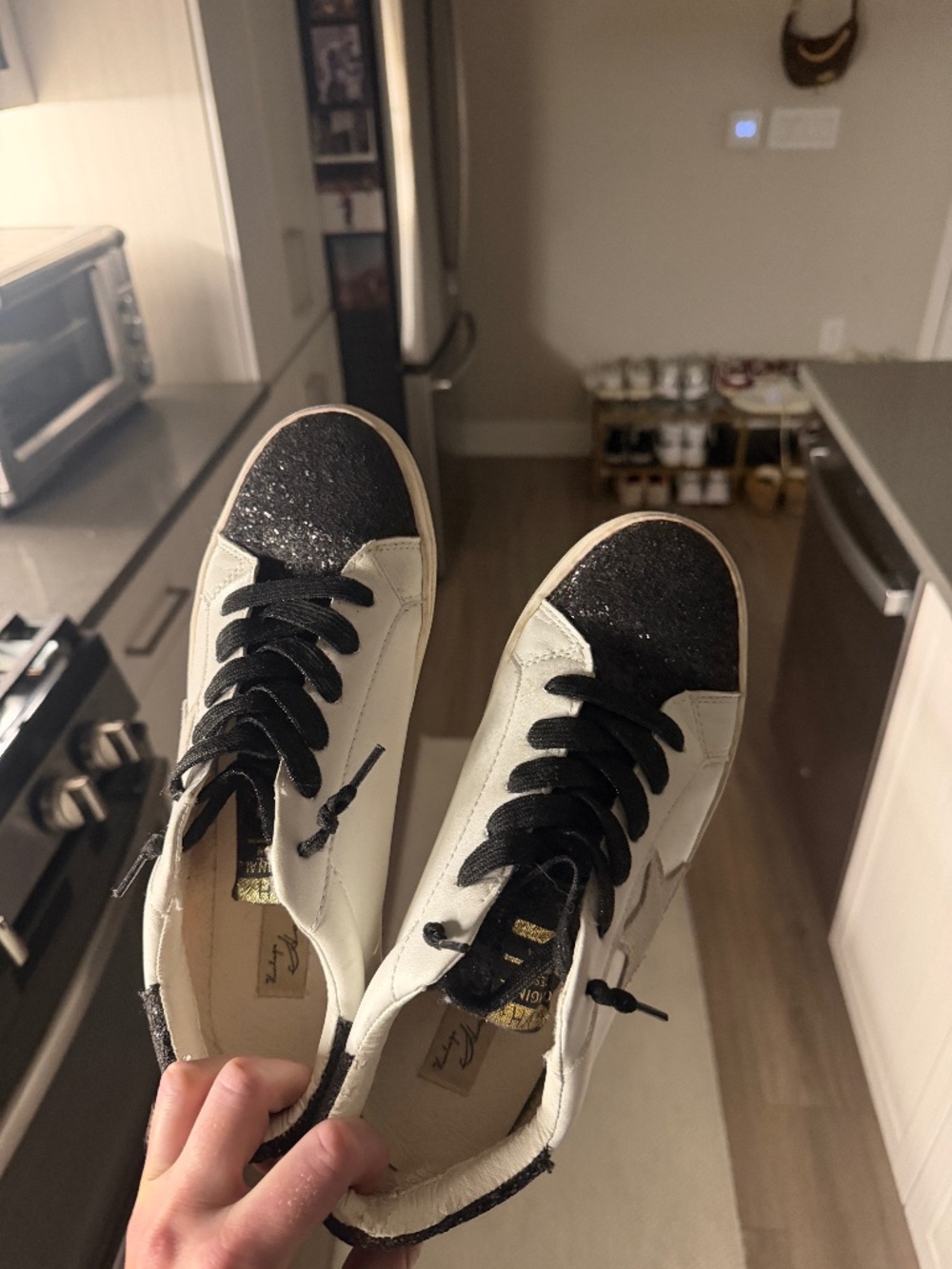 Vintage Havana Gadol Glitter Star Sneakers